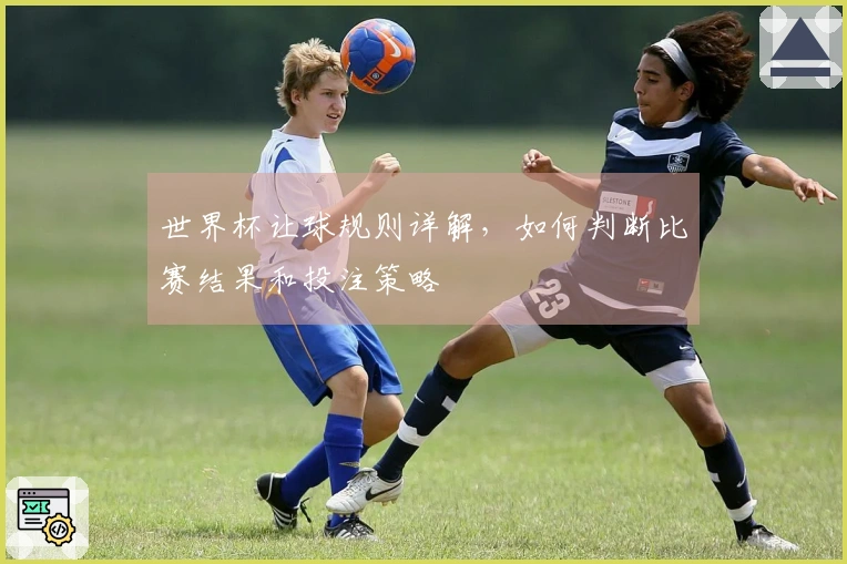 世界杯让球规则详解，如何判断比赛结果和投注策略