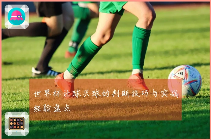 世界杯让球买球的判断技巧与实战经验盘点